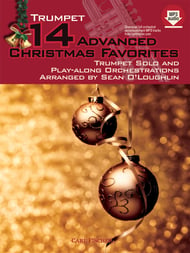 14 Advanced Christmas Favorites Trumpet BK/ MP3 CD cover Thumbnail
